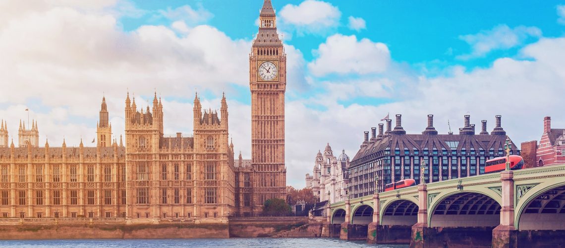 Big Ben and Houses of Parliament, London, UK